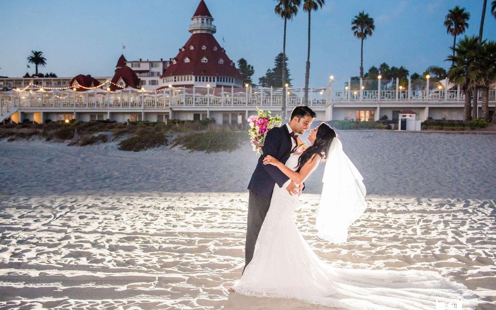 couple on beach