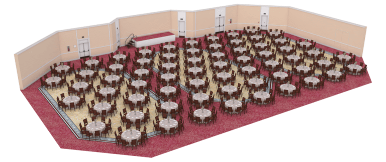 Upper Grande Hall banquet