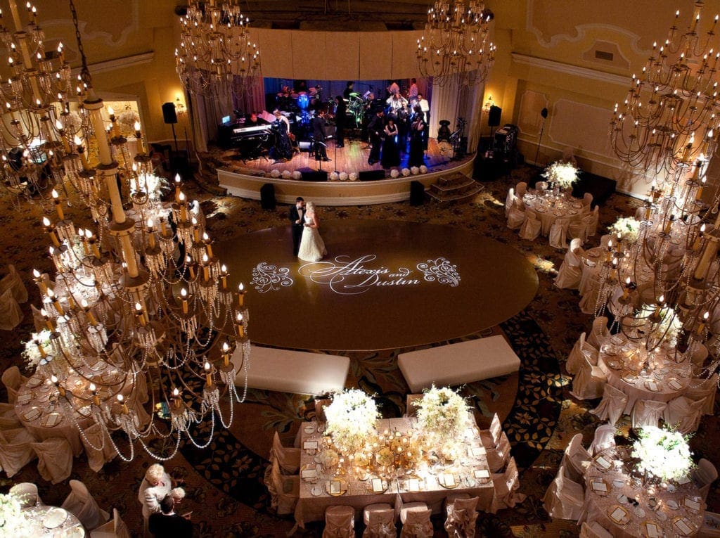 ballroom wedding