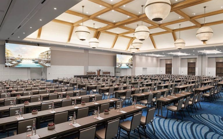 Southpointe Ballroom Classroom Setup