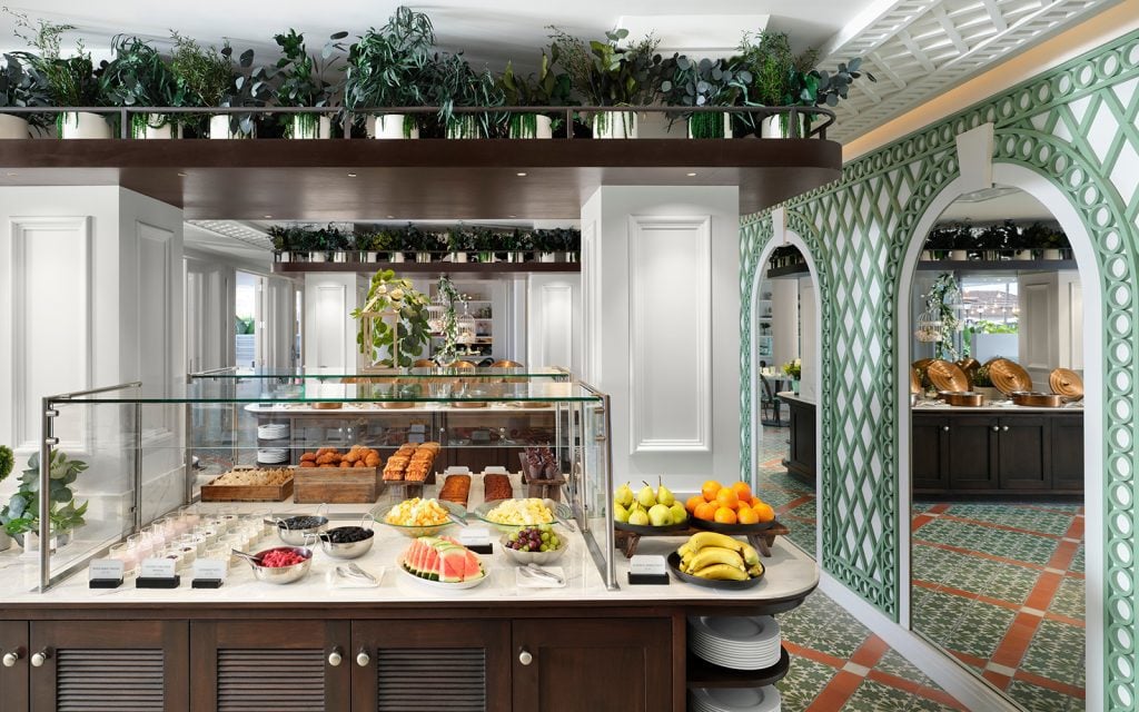 Breakfast buffet at Veranda