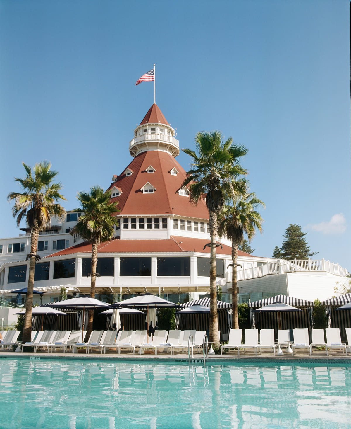 Hotel del Coronado pool